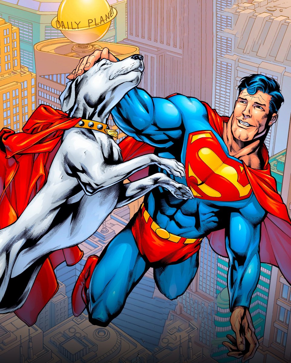 Superman i jego pies Krypto